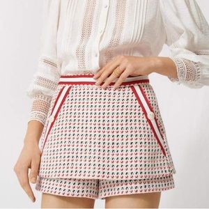 Maje tweed skort (shorts built in)
